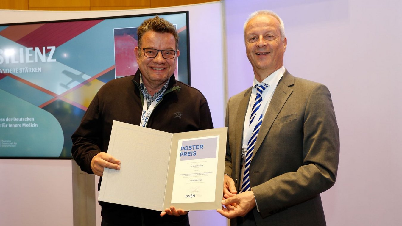 Universitätsklinikum Regensburg, Dr. Karsten Gülow, Posterpreis