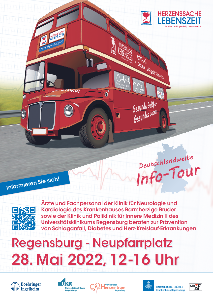Poster zur Infotour Herzenssache