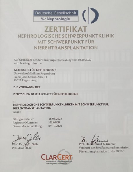 Zertifikat