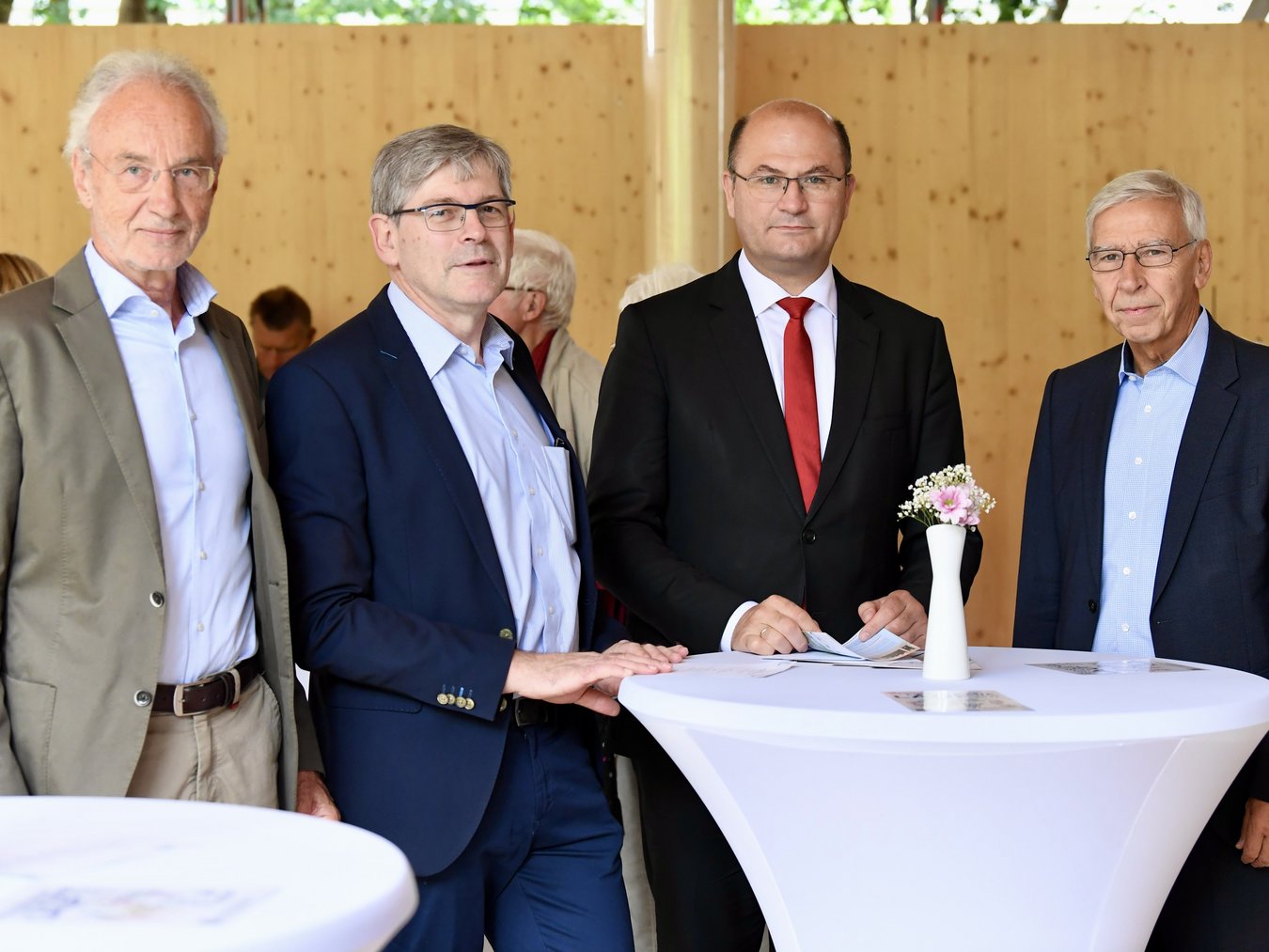 Richtfest Herren am Tisch