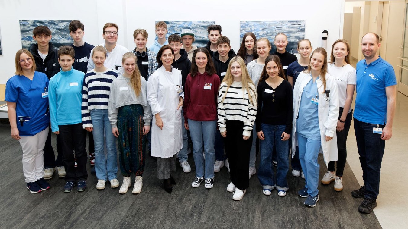 UKR, Girls and Boys Day, Schüler am UKR,